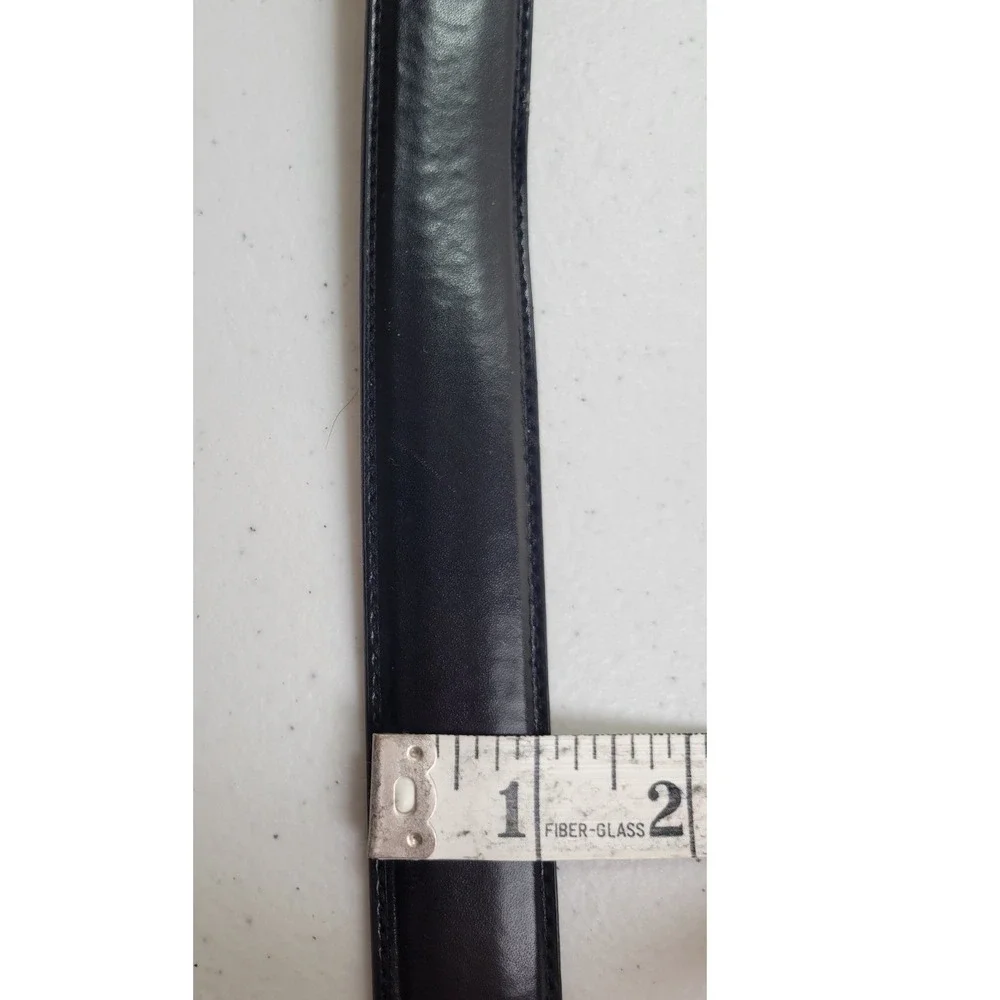 Dress Belt Classic Business Professional Minimalist Black Size 40